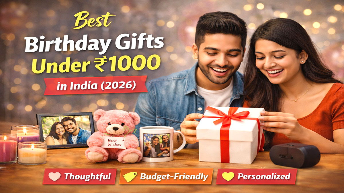 Best Birthday Gifts Under ₹1000