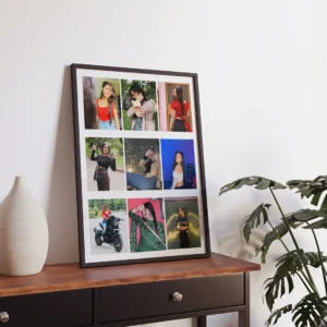 Customised Photo Collage with 9 Photos